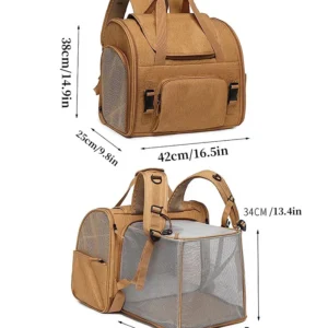 Pet Backpack Foldable for Small and Medium Dogs and Cats