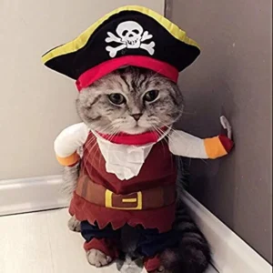 Pet Pirate Dog Cat Costume