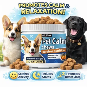 Puppy & Large Pet Chews for Stress & Relaxation, 110 Count